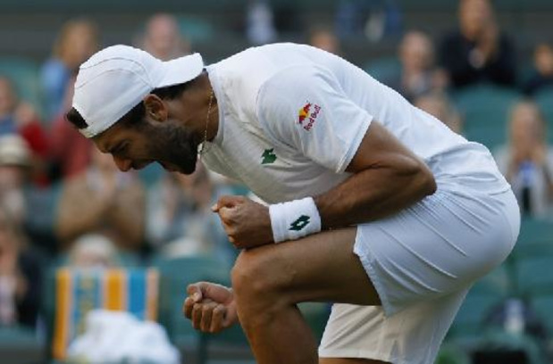 Wimbledon - L'Italien Matteo Berrettini complète le dernier carré