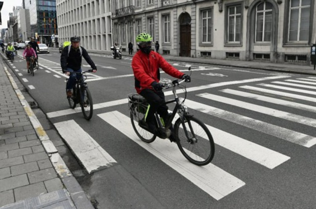 Steeds meer mensen fietsen naar het werk