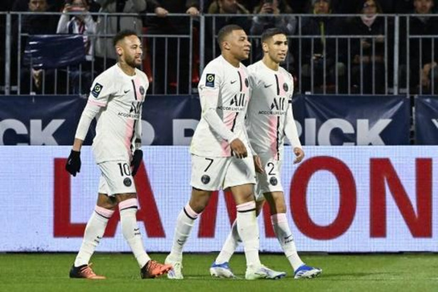 Ligue 1 - Mbappé et Neymar voient triple, le PSG écrase Clermont