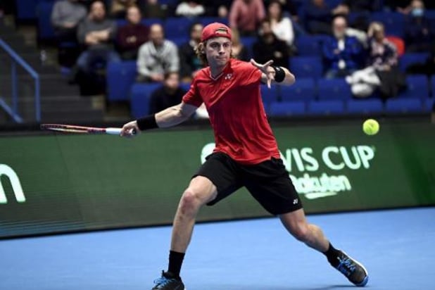 Coupe Davis - "Déçu du résulat", Zizou Bergs a tiré des enseignements de son 2e match de Coupe Davis