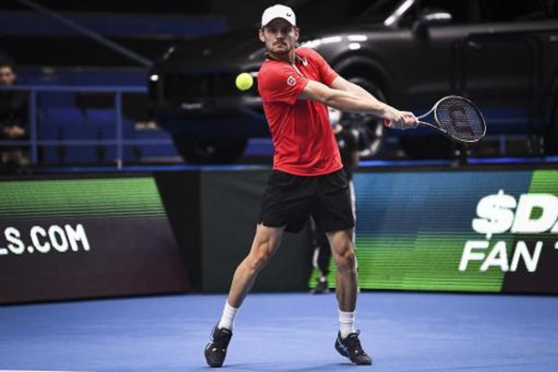 Davis Cup - David Goffin brengt België opnieuw langszij dankzij tweede enkelzege in evenveel dagen