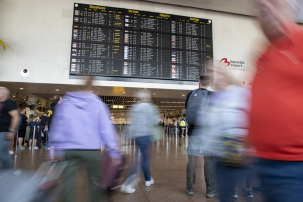 Slechts beperkte hinder op Brussels Airport door vakbondsactie