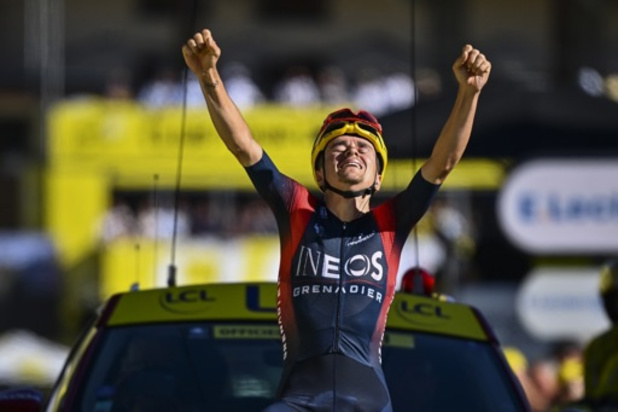 Premier succès de Pidcock sur le Tour, à L'Alpe d'Huez, Vingegaard reste en jaune