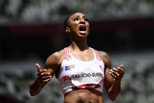 OS 2020 - Puertoricaanse Jasmine Camacho-Quinn wint 100 meter horden