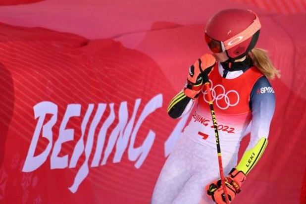 OS 2022 - Spelen worden nachtmerrie voor Shiffrin: ook in slalom in eerste run uitgeschakeld