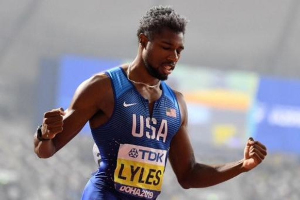 WK atletiek - Amerikaan Lyles pakt wereldtitel op 200m, landgenoot Brazier viert op 800m