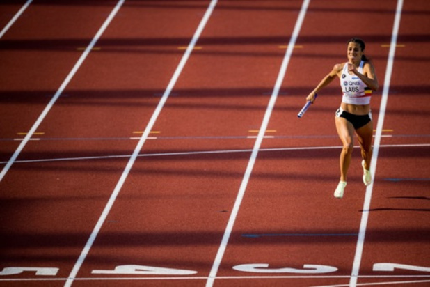 WK atletiek - Belgian Cheetahs eindigen in finale 4x400 meter als zesde, goud voor VS