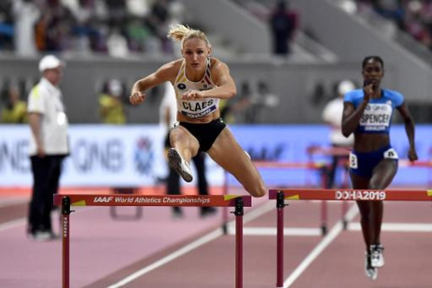 Hanne Claes (55.25) éliminée en demi-finales sur 400m haies à Doha