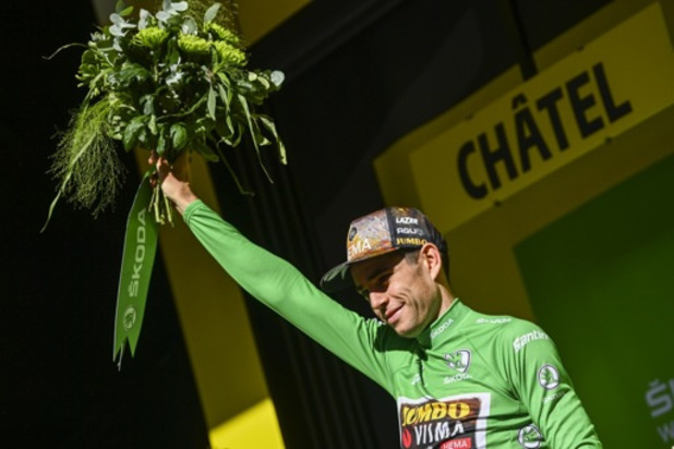 Tour de France - Van Aert na vlucht en extra punten: "Helemaal niet de bedoeling"
