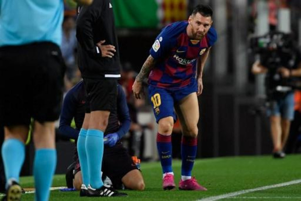 Primera Division - Barcelona wint nog eens, maar ziet Messi uitvallen bij de rust