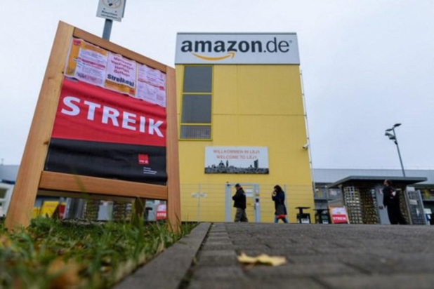 Duitse vakbond roept Amazon-werknemers op om werk neer te leggen op 'black friday'
