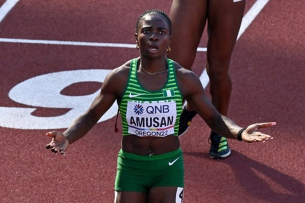 Mondiaux d'athlétisme - La Nigériane Tobi Amusan championne du monde sur 100m haies