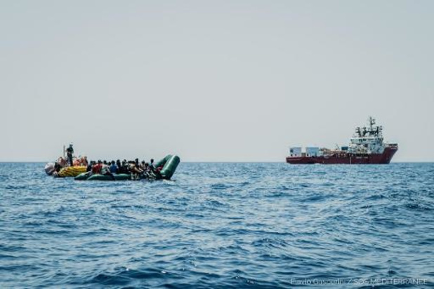 Boot van SOS Méditerranée geblokkeerd in Italiaanse haven