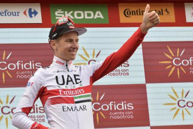 Tour d'Espagne - Tadej Pogacar, vainqueur d'une 3e étape, 3e sur le podium: "Je n'avais jamais imaginé ça"
