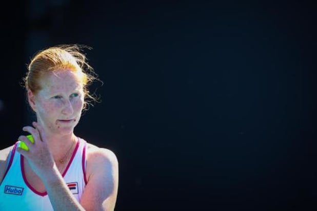 Australian Open - Van Uytvanck mist kans op derde ronde: "Stond op twee punten van overwinning"