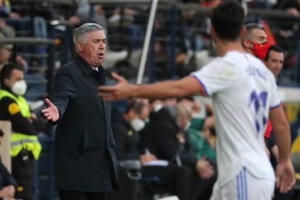 Belgen in het buitenland - Real-coach Ancelotti ongerust na puntenverlies: "Ploeg had er geen zin in"