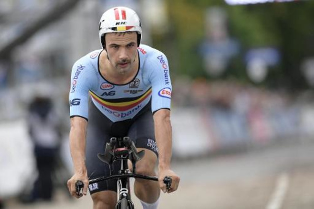 Une chute et un changement de vélo privent Victor Campenaerts d'une médaille