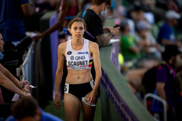 WK atletiek - Vanessa Scaunet is ontgoocheld over haar wedstrijd, "maar het was een mooie ervaring"