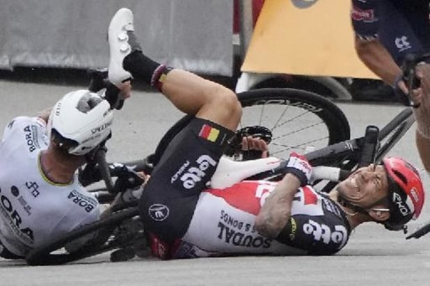 Caleb Ewan (Lotto Soudal) abandonne au soir de la 3e étape du Tour de France, clavicule brisée