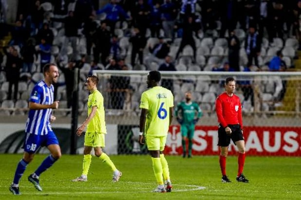 Conference League - AA Gent stoot ondanks verlies in Cyprus als groepswinnaar door naar achtste finales