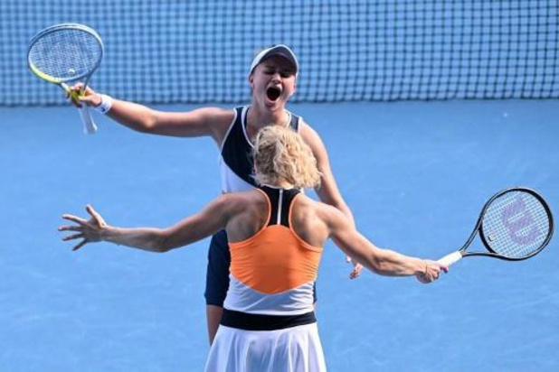 Open d'Australie - Barbora Krejcikova et Katerina Siniakova ajoutent l'Open d'Australie à leur palmarès