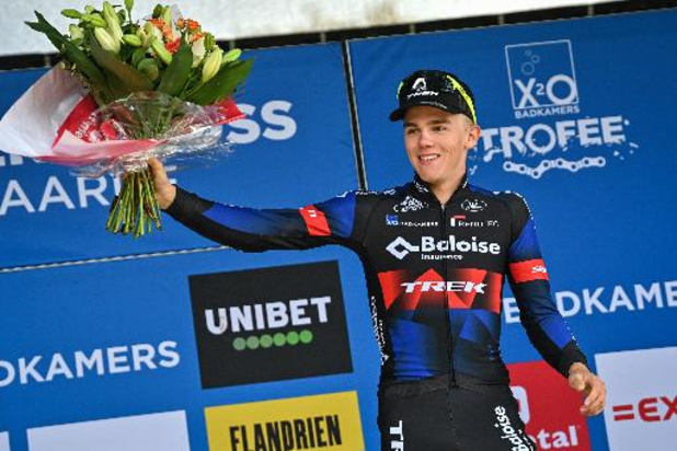 Gala du Sport - Thibau Nys, champion d'Europe espoir de cyclisme, est l'Espoir belge de l'année