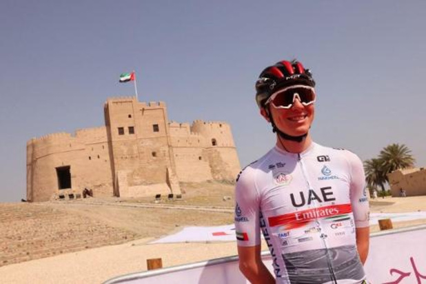Tadej Pogacar remporte la 4e étape du Tour des Émirats arabes unis, en tête du classement