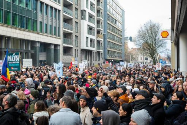 Nouvelle manifestation contre les mesures sanitaires à Bruxelles le 19 décembre