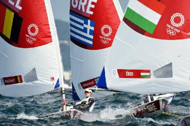OS 2020 - Emma Plasschaert na vijf regatta's achtste in Laser Radial