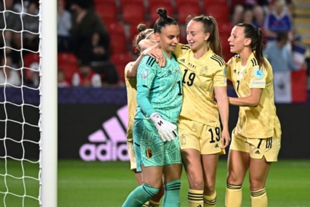 EK vrouwenvoetbal 2022 - Nicky Evrard houdt nul in beslissend groepsduel tegen Italië: "Onze ambitie is bereikt"