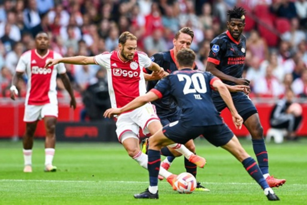 Belgen in het buitenland - Belofte-international Johan Bakayoko wint met PSV spektakelrijke supercup tegen Ajax
