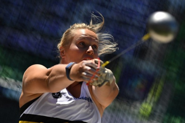Mondiaux d'athlétisme - Vanessa Sterckendries 24e des qualifications du lancer du marteau et éliminée