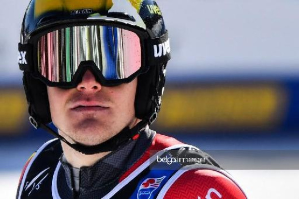 Armand Marchant plaatst zich voor tweede run van slalom in Kranjska Gora