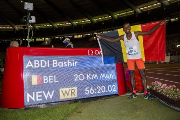 Mémorial Van Damme - Bashitr Abdi nouveau détenteur du record du monde du 20.000m en 56:20.06