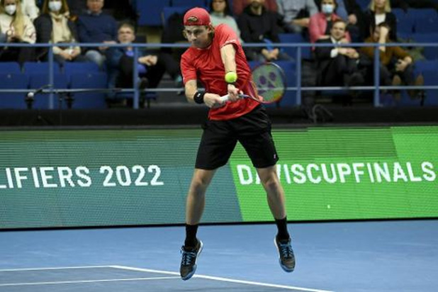 Davis Cup - Zizou Bergs haalt het niet van Ruusuvuori, tussenstand is 1-1
