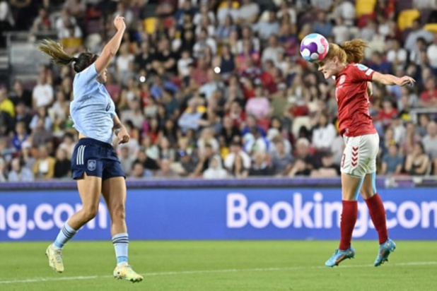 EK vrouwenvoetbal 2022 - Spanje mag naar kwartfinales na nipte zege tegen Denemarken
