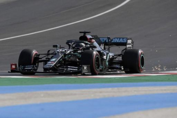 Lewis Hamilton (Mercedes) décroche la 97e pole position de sa carrière au Portugal