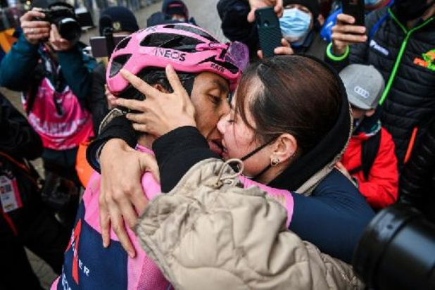Giro - Bernal: "Winnen in roze trui, doe je niet elke dag"