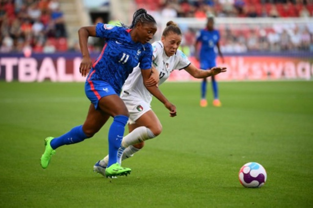 Euro féminin 2022 - La France ne fait qu'une bouchée de l'Italie dans le groupe de la Belgique