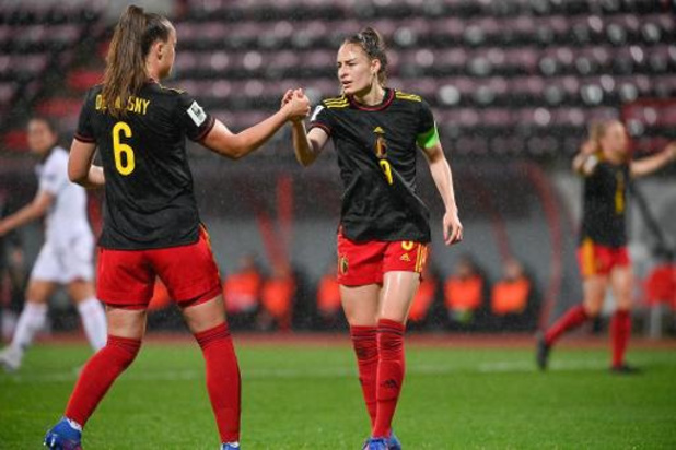 Kwal. WK 2023 (v) - Red Flames kennen geen moeite met Albanië en blijven in spoor van Noorwegen