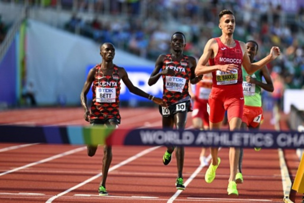 Mondiaux d'athlétisme - Le Marocain El Bakkali champion du monde du 3.000 m steeple