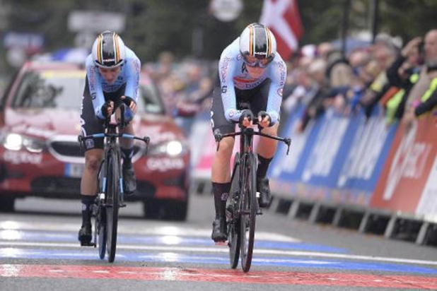 Mondiaux de cyclisme: la Belgique termine 9e du relais mixte, remporté par les Pays-Bas