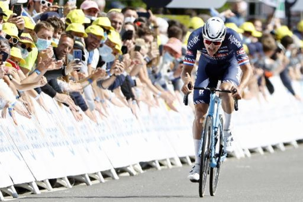 Tour de France - La 2e étape et le maillot jaune pour Mathieu van der Poel