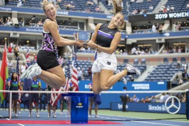 WTA Wuhan: Elise Mertens et Aryna Sabalenka qualifiées pour une nouvelle finale en double