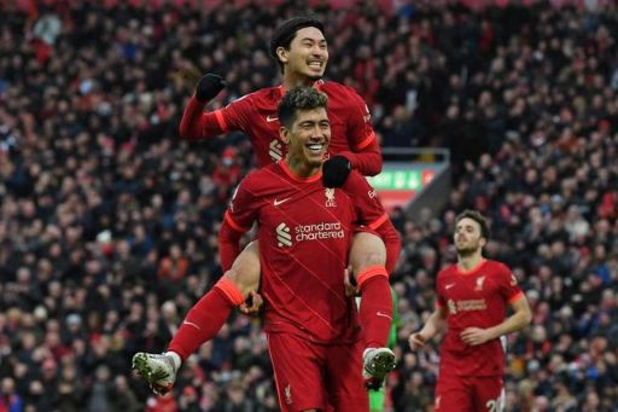 Premier League : Liverpool prend la deuxième place après sa victoire sur Brentford