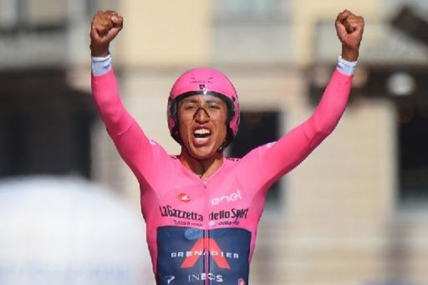 Tour d'Italie - "J'ai couru comme j'aime", se réjouit Bernal après sa victoire dans le Giro