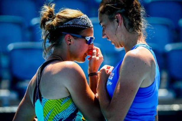 Australian Open - Kirsten Flipkens naar achtste finales dubbelspel