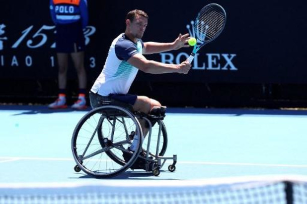 Australian Open - Rolstoeltennisser Joachim Gérard ook niet naar finale dubbelspel