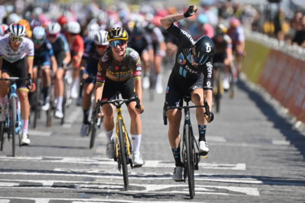 Tour de France Femmes: Lorena Wiebes, premier maillot jaune : "C'est merveilleux"