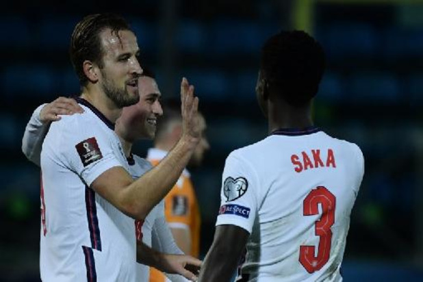 Kwal. WK 2022 - Engeland boekt na monsterzege tegen San Marino WK-ticket, Polen naar play-offs